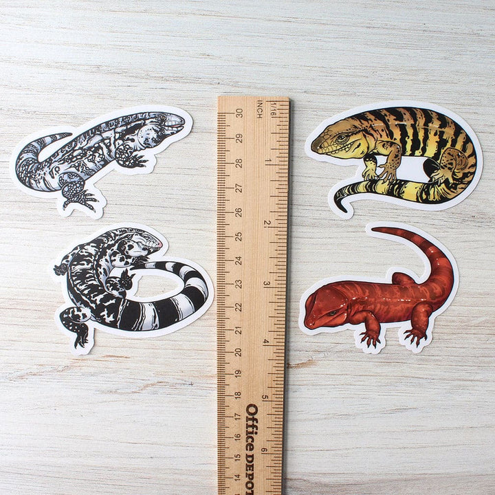 Paquete de pegatinas Tegu