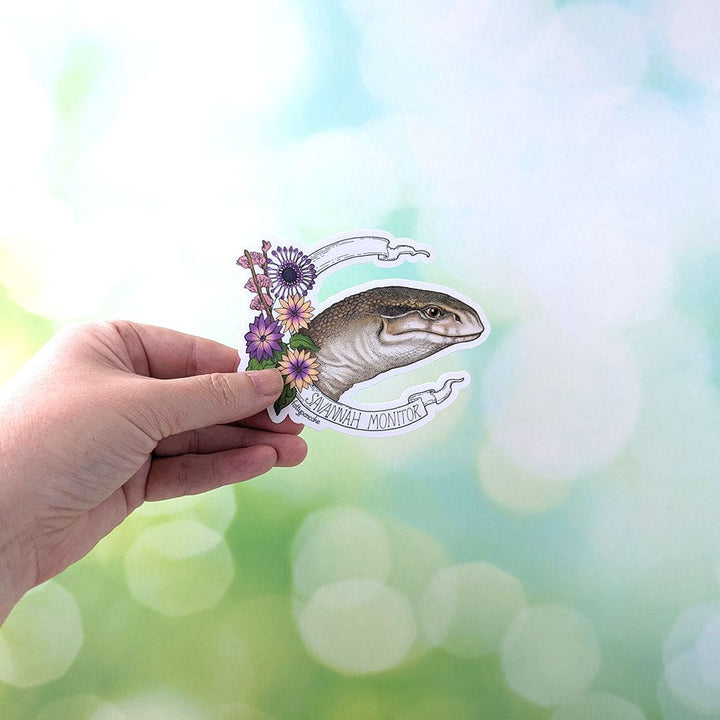 Bandera del monitor de sabana Pegatina