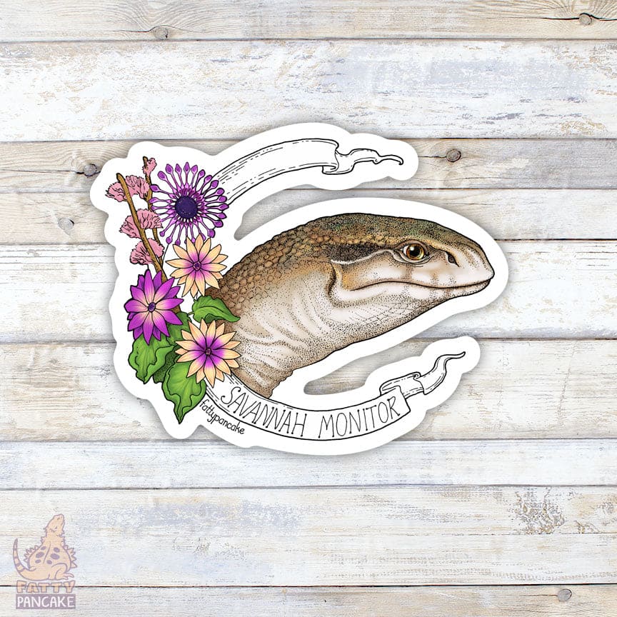 Bandera del monitor de sabana Pegatina