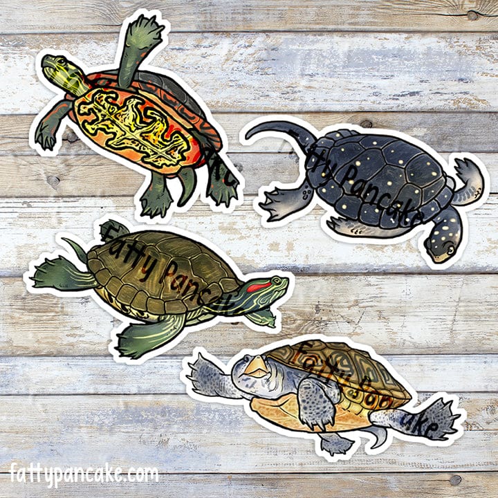 Team Turtle Sticker Pack