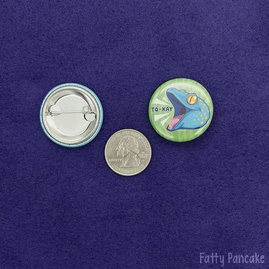 Venta al por mayor - Botones surtidos de reptiles de 1,25"