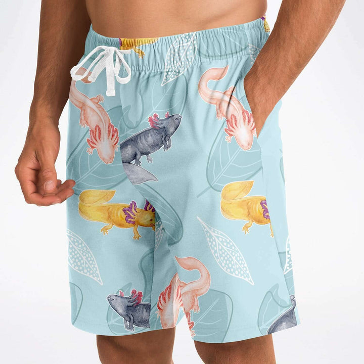 Mine's Bigger Than Yours by a Lotl, Axolotl Long Short, Gag Gift