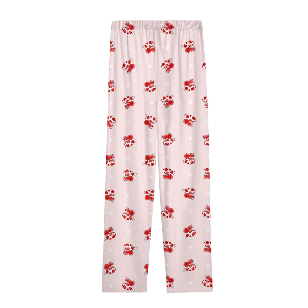 Ball Python wtih Hearts Summer Pajama Bottoms