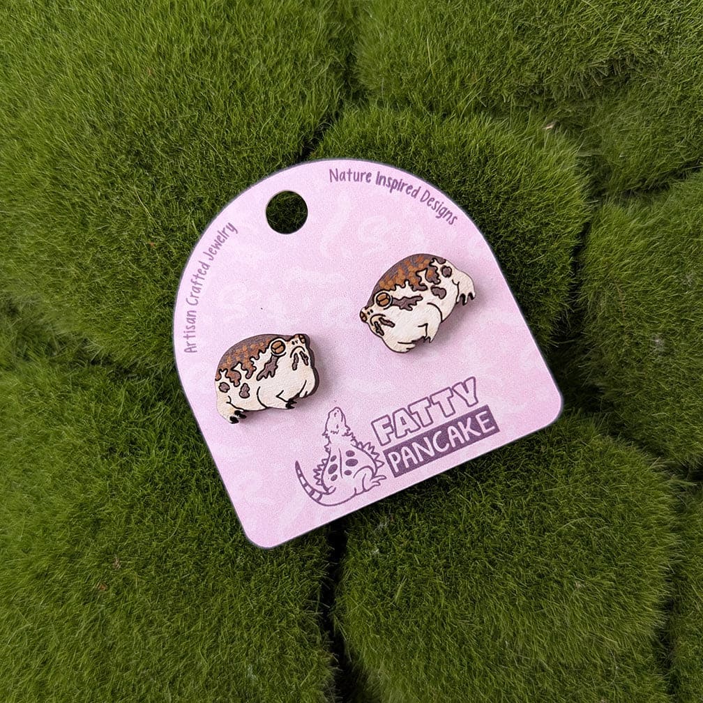 Pendientes de rana dardo venenoso