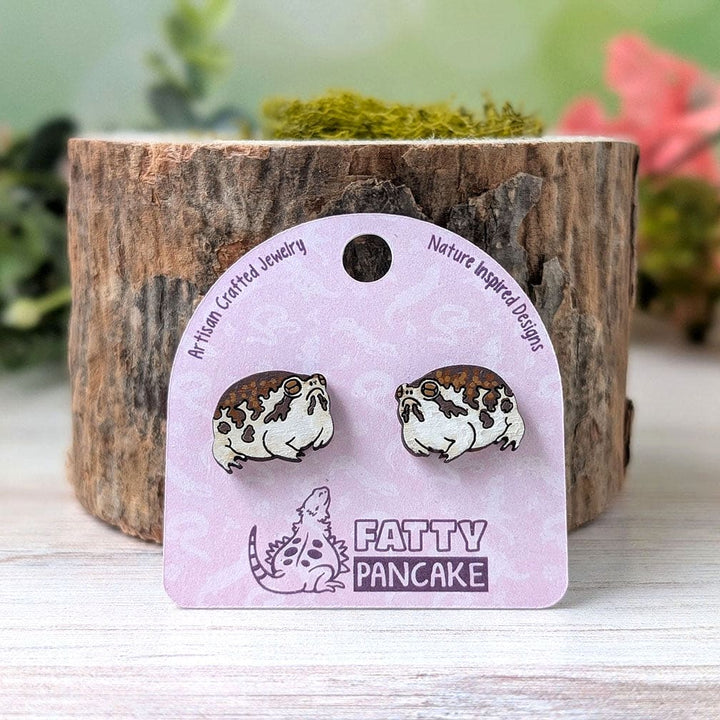 Pendientes de rana dardo venenoso