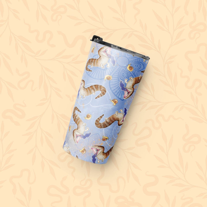 Blue Tongue Skink Tumbler - Tapered Stainless Steel Drinkware