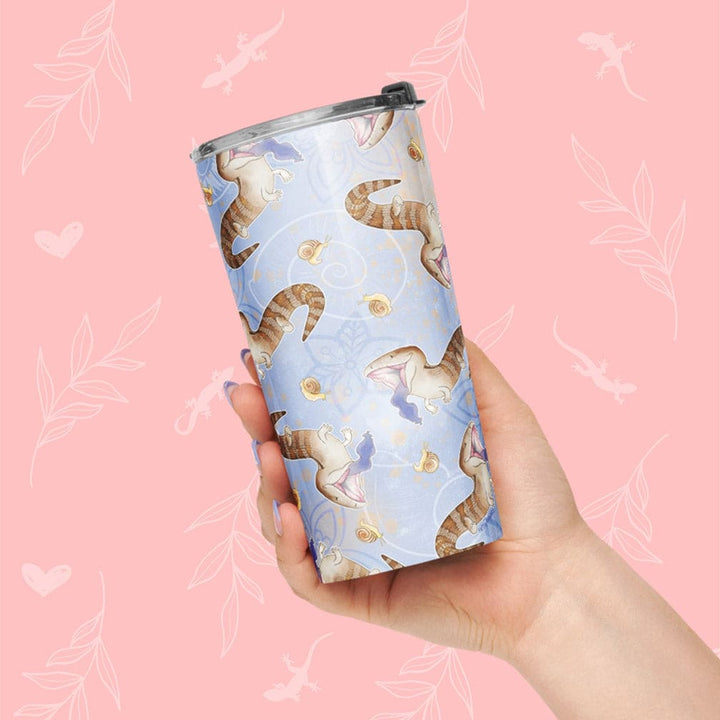 Blue Tongue Skink Tumbler - Tapered Stainless Steel Drinkware