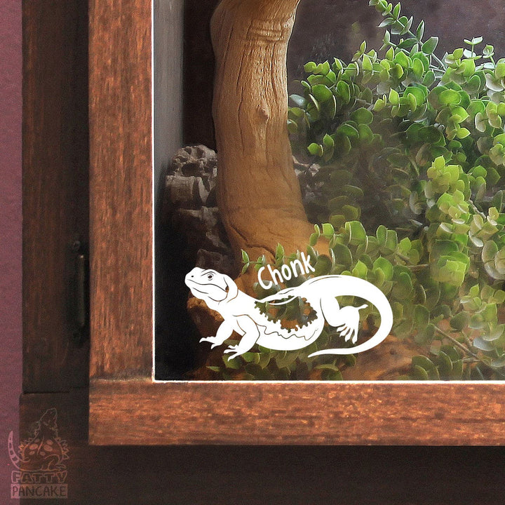 Chuckwalla Lizard Decal, Waterproof Vinyl Decal, Cute Reptile Gift