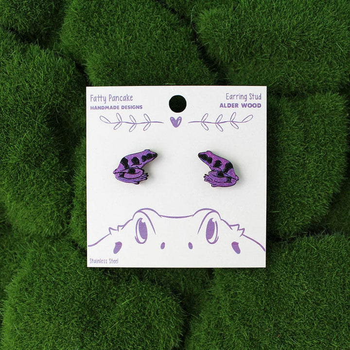 Pendientes de rana dardo venenoso