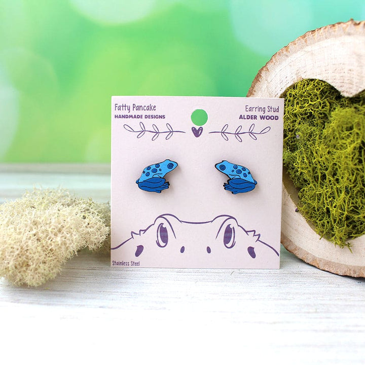 Pendientes de rana dardo venenoso