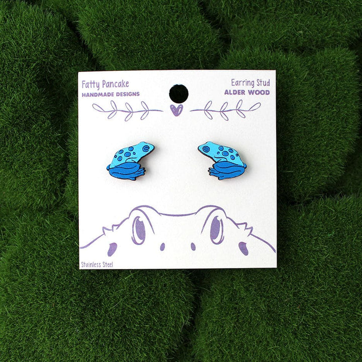 Pendientes de rana dardo venenoso