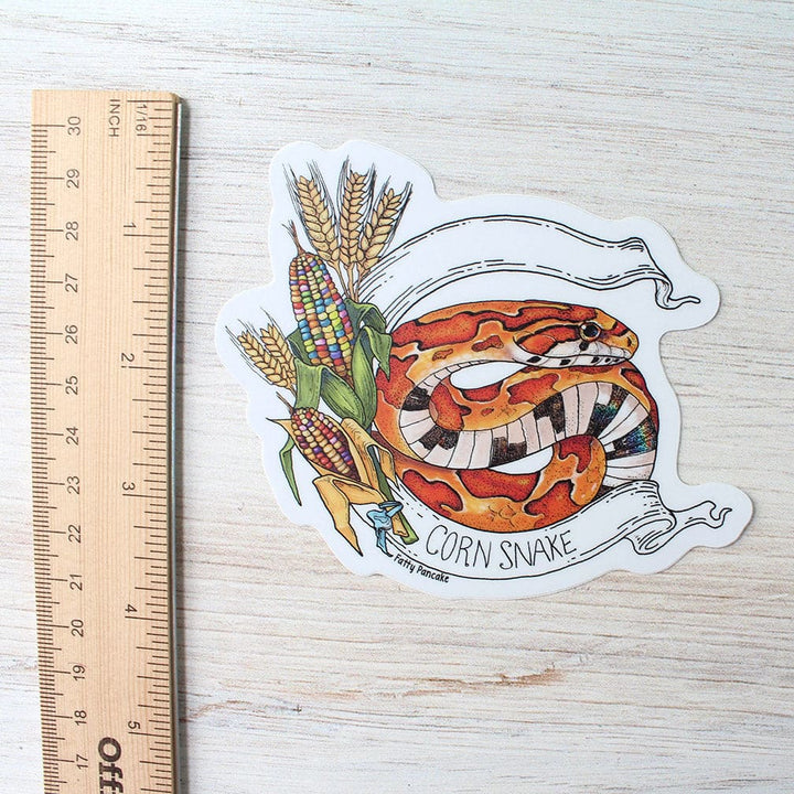 Corn Snake Banner Sticker