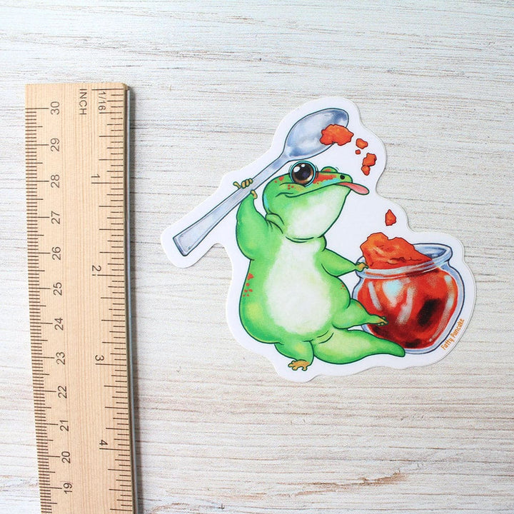 Day Gecko Jelly Time Sticker