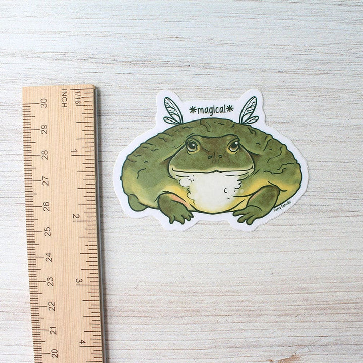 Pixie Frog Magical Sticker