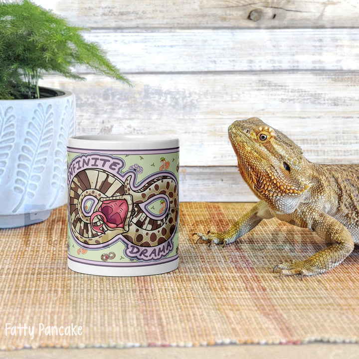 Hognose Snake Gift Mug, Infinite Drama Cute Snake Drinkware