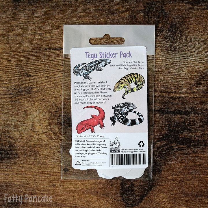 Wholesale - Tegu Sticker Pack