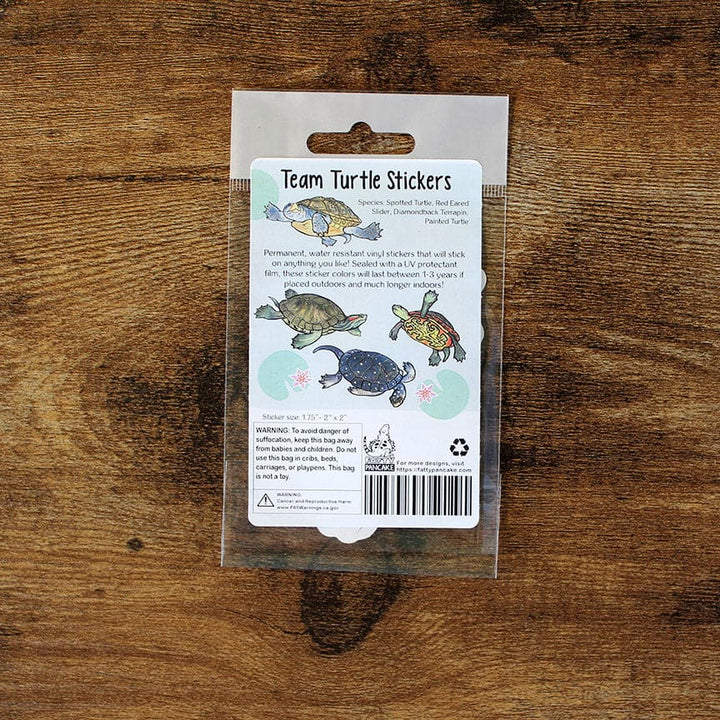 Wholesale - Team Turtle Sticker Pack