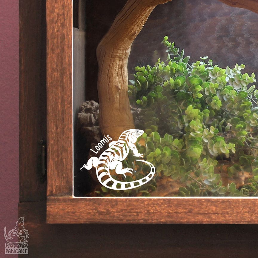 Argentine Tegu Customizable Decal, Gift for Reptile Lizard Owners and ...