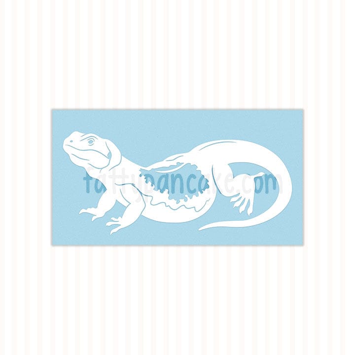 Chuckwalla Lizard Decal, Waterproof Vinyl Decal, Cute Reptile Gift