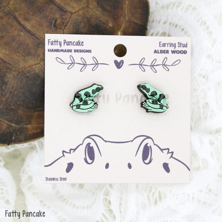 Wholesale - Poison Dart Frog Stud Earrings
