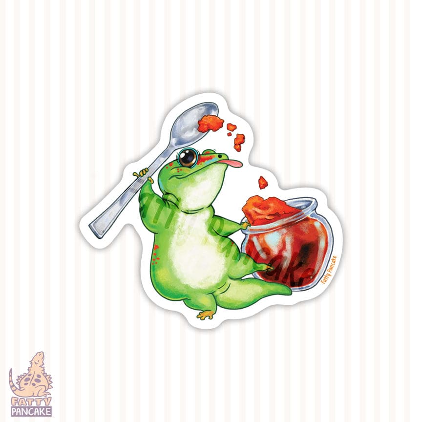 Day Gecko Jelly Time Sticker