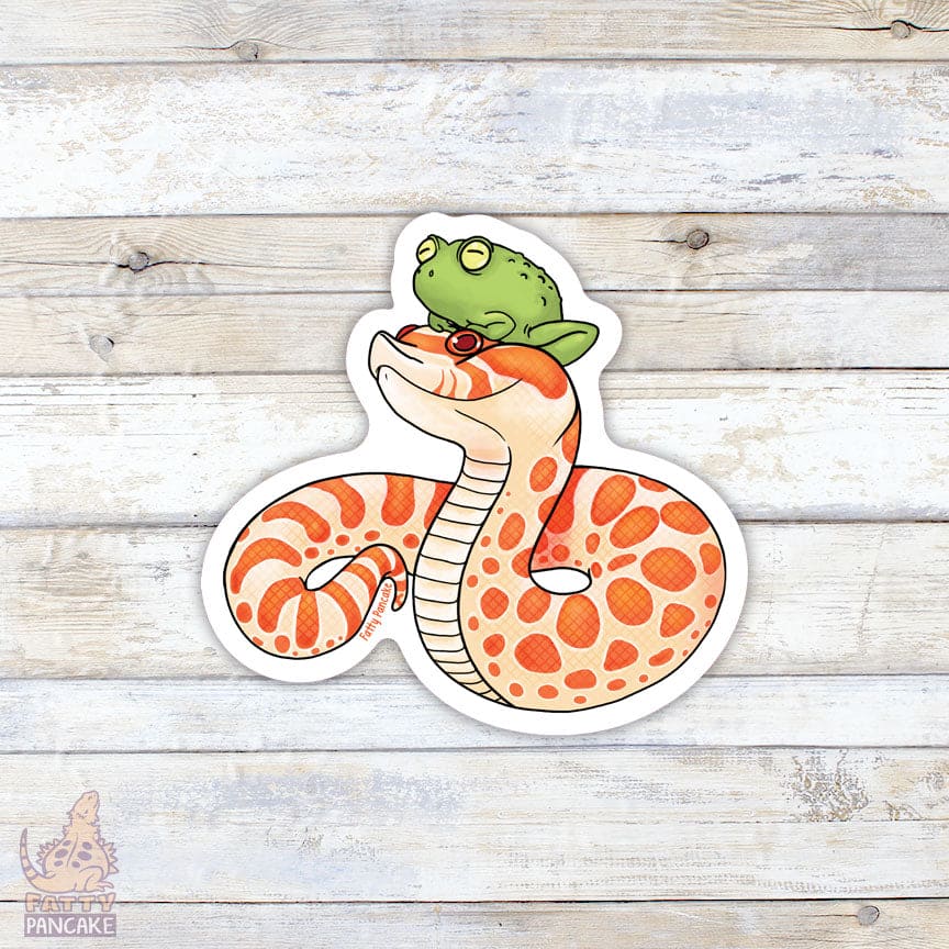 Hognose Snake Froggo Sticker