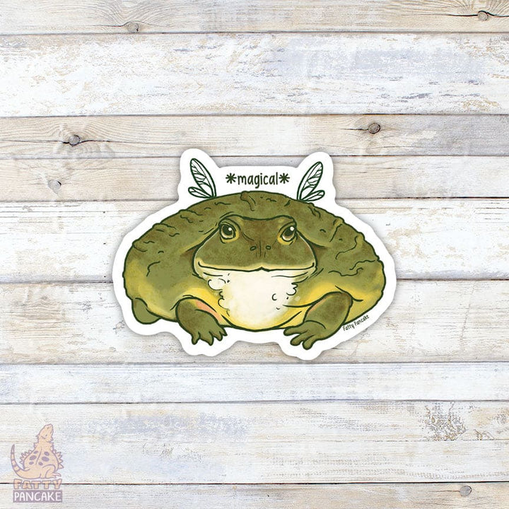 Pixie Frog Magical Sticker