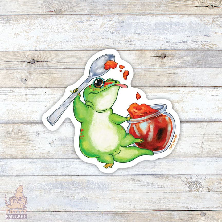 Day Gecko Jelly Time Sticker