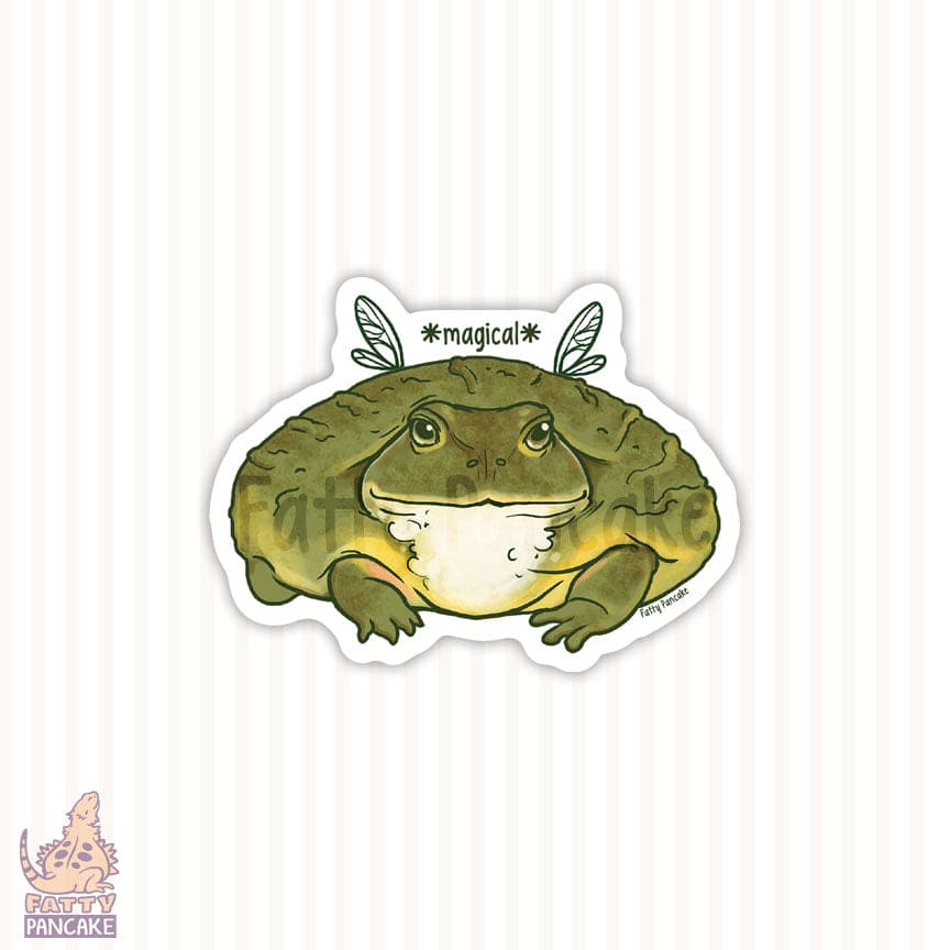 Pixie Frog Magical Sticker