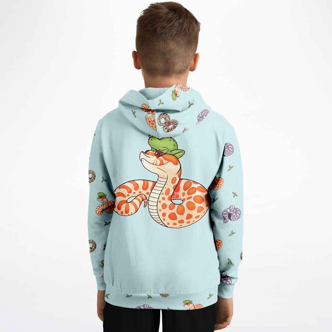 Hognose with Frog Kids Hoodie