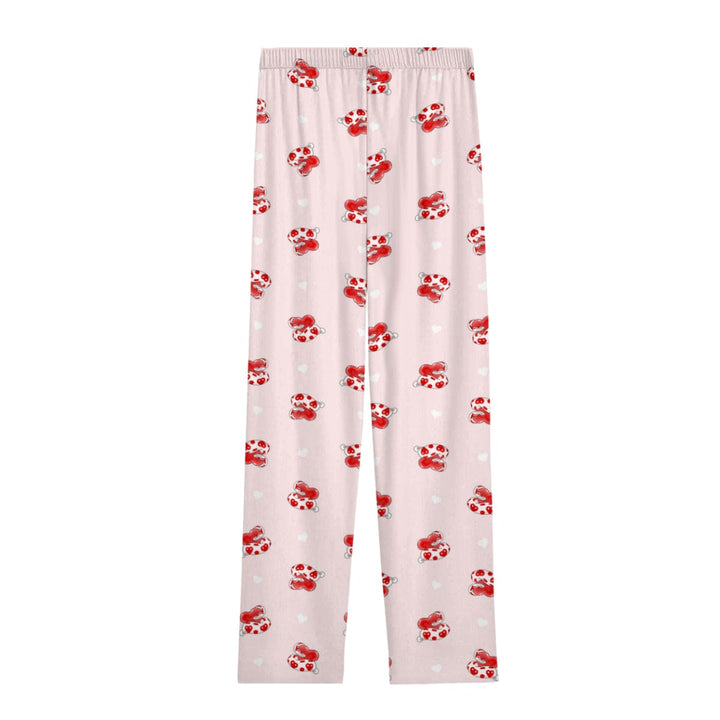 Ball Python wtih Hearts Summer Pajama Bottoms