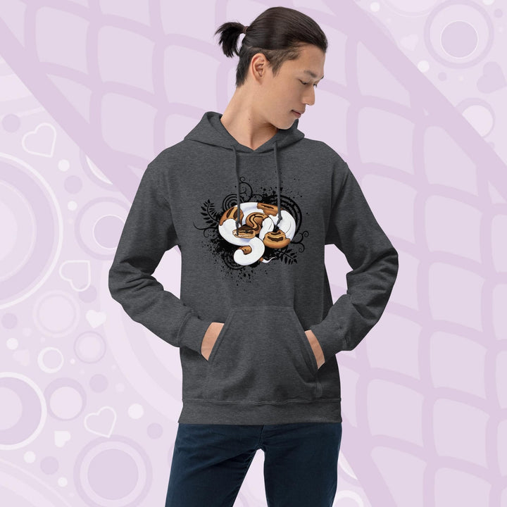 Pied Ball Python Snake sudadera con capucha, regalo de reptil 