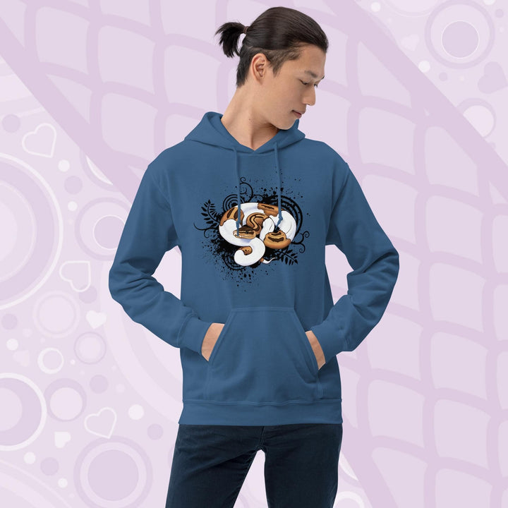 Pied Ball Python Snake sudadera con capucha, regalo de reptil 