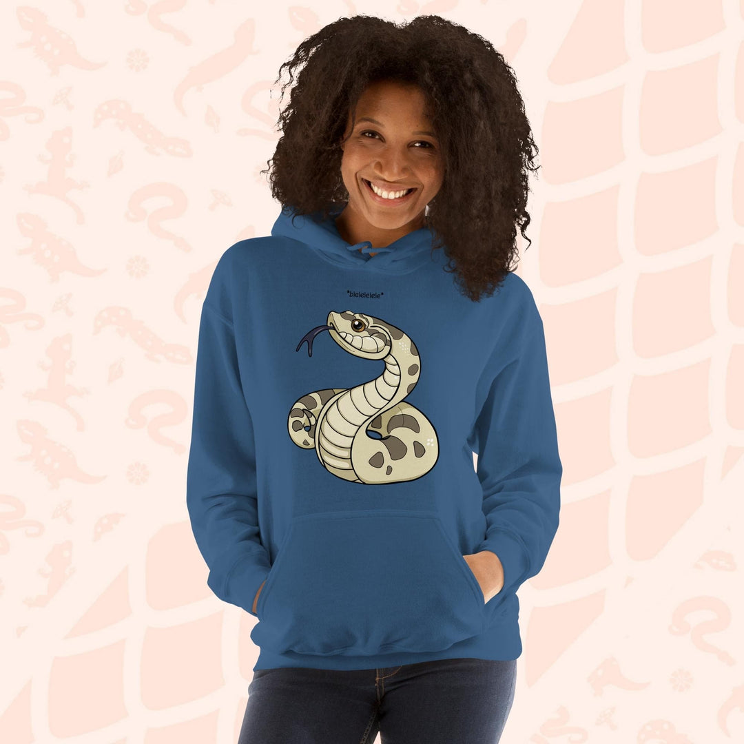 Serpiente tonta de Hognose, linda sudadera con capucha de reptil 
