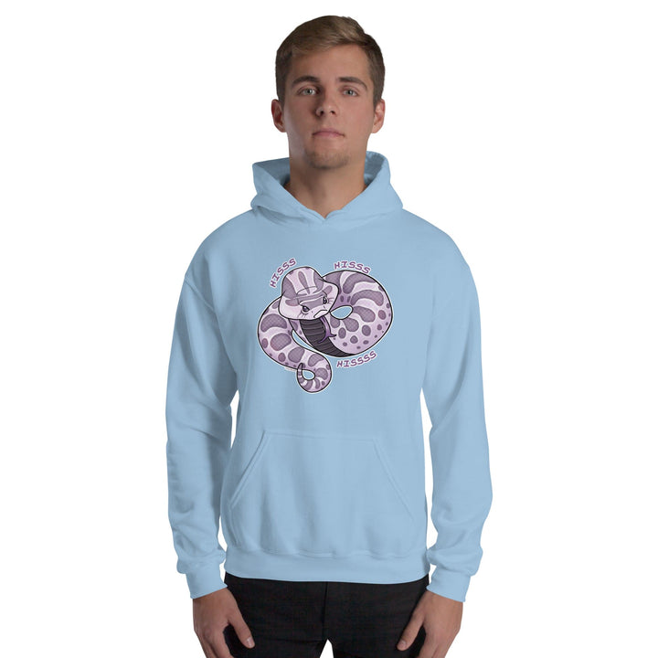 Hognose Snake Adult Hoodie, Cute Reptile Pullover Hiss Hiss