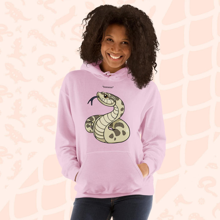 Serpiente tonta de Hognose, linda sudadera con capucha de reptil 