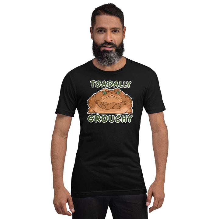 Toadally Grouchy Tee, Amphibian Toad Shirt