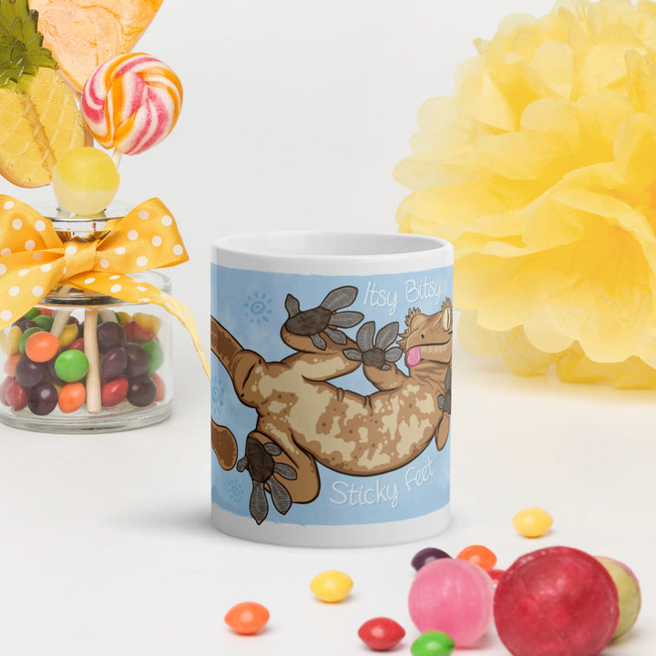 Crested Gecko Itsy Bitsy Feet Mug