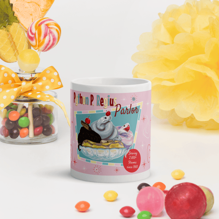 Banana Sssplit Ball Python Mug