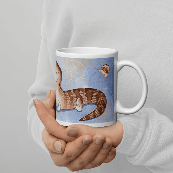 Blue Tongue Skink Cute Lizard Mug