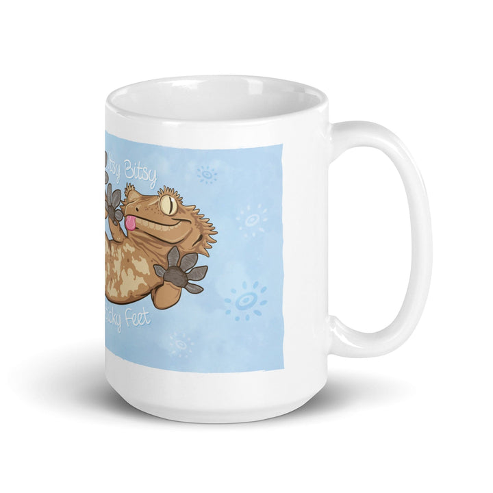 Crested Gecko Itsy Bitsy Feet Mug