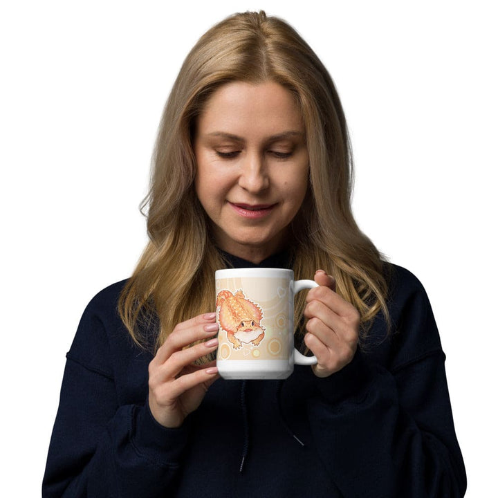 Mornings are Better with Pancakes Bearded Dragon, Cute Reptile Mug