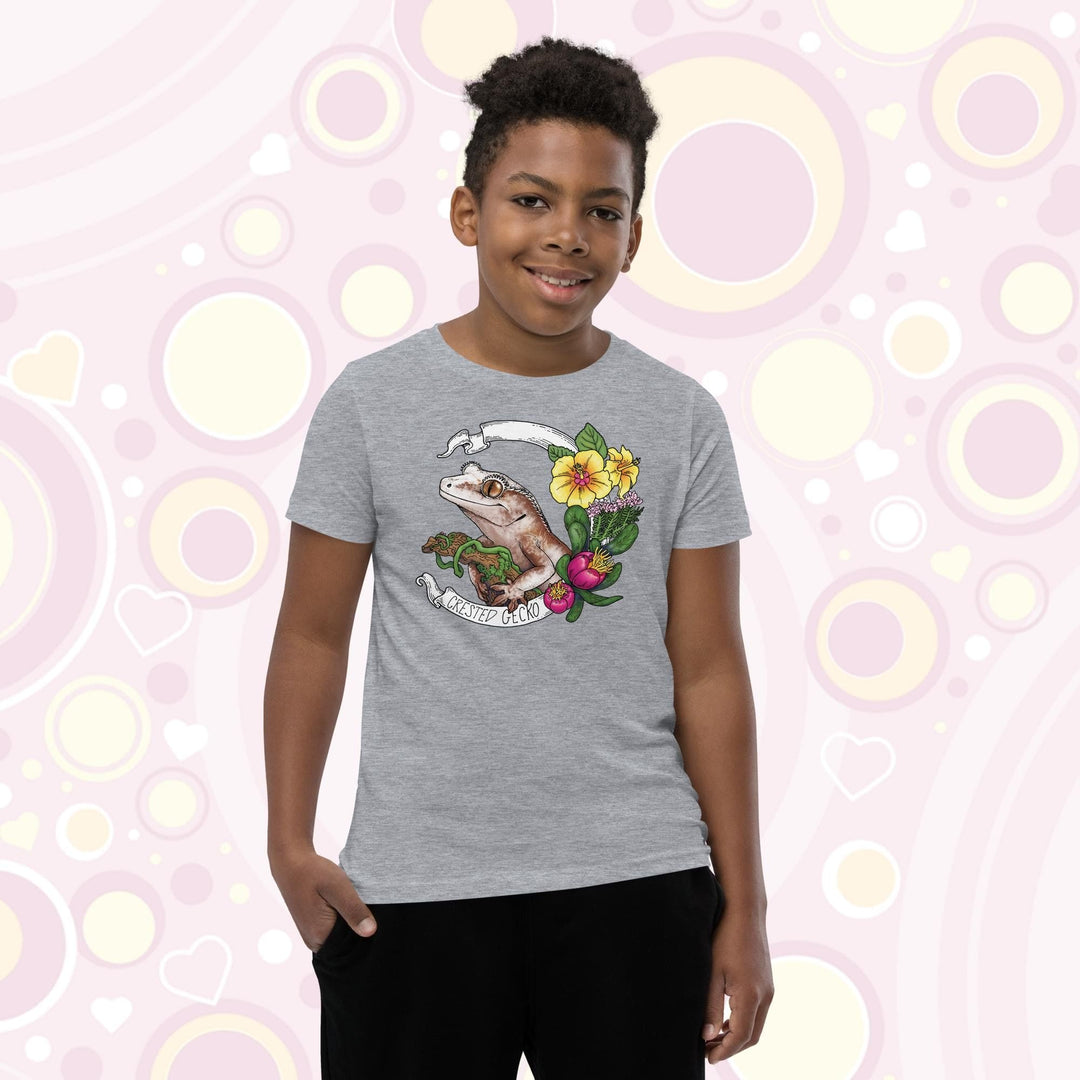 Youth Crested Gecko Banner Tee