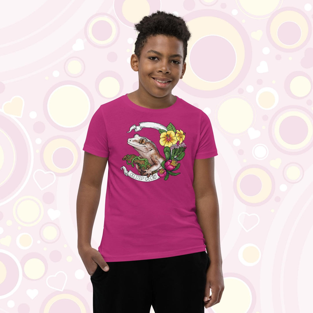 Youth Crested Gecko Banner Tee