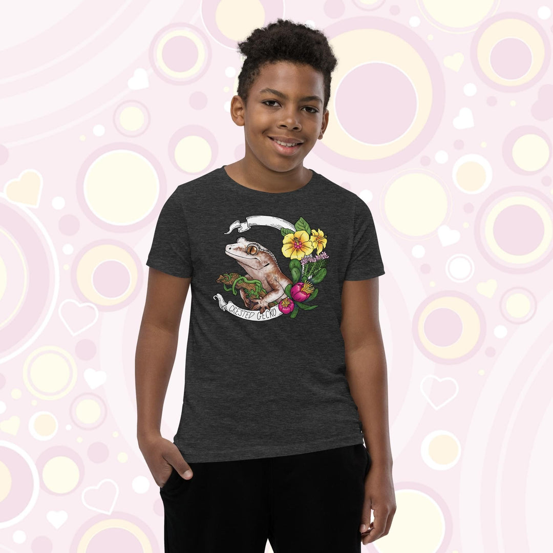 Youth Crested Gecko Banner Tee