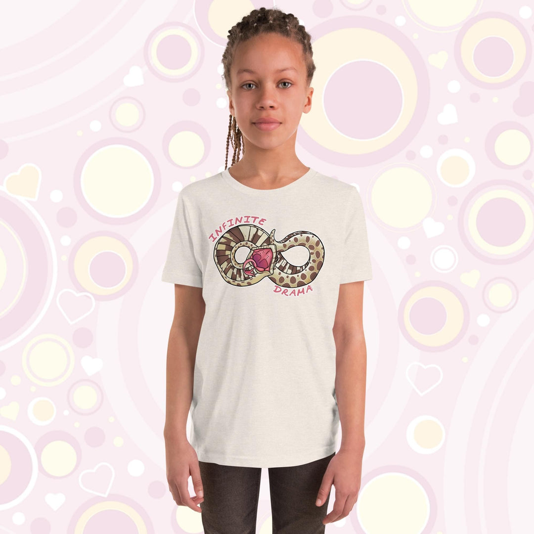 Hognose Snake Youth T-Shirt, Infinite Drama Kids Apparel