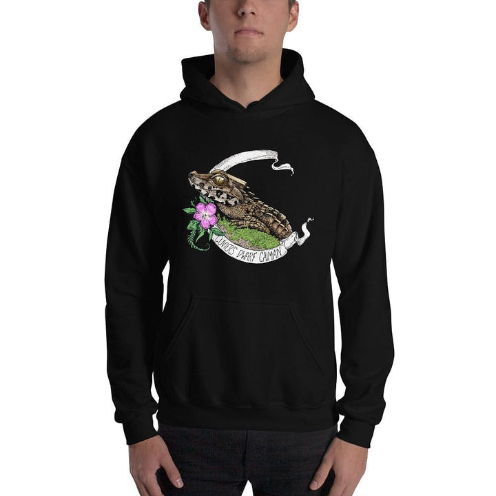 Cuviers Sudadera con capucha de caimán enano, jersey de regalo de reptil lagarto 