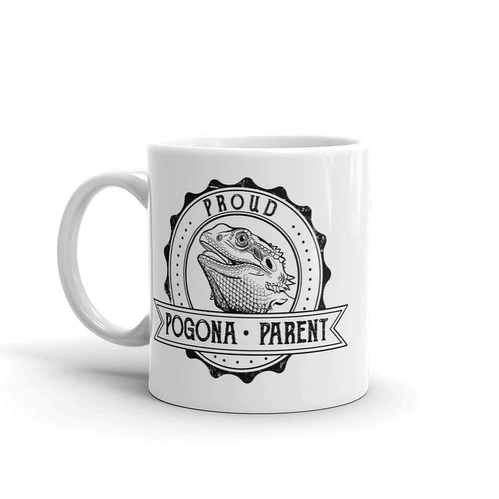Proud Pogona Parent, Bearded Dragon Mug - Fatty Pancake
