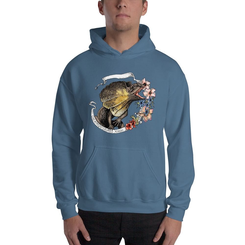 Frilled Lizard Hoodie, Reptile Gift Pullover