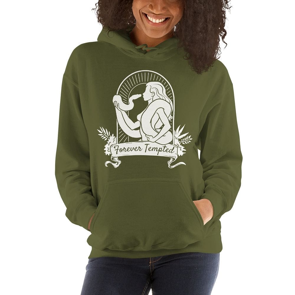 Forever Tempted Snake Hoodie, Reptile Gift Pullover